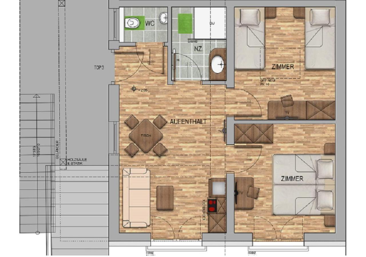 Apartmenthaus Strasswirt De Luxe Tropolach Luaran gambar